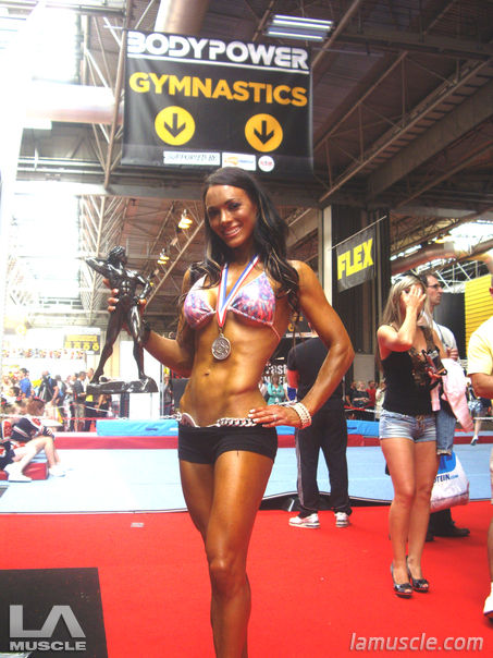 Gorgeous Danni Levy Wins Fitness Bikini Contest