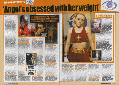 Angel McKenzie in New Magazine