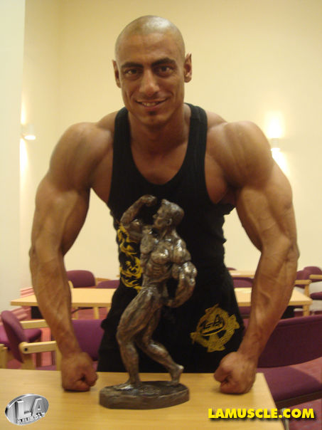 Dan Jumaa UKBFF winner Dan Jumaa UKBFF winner