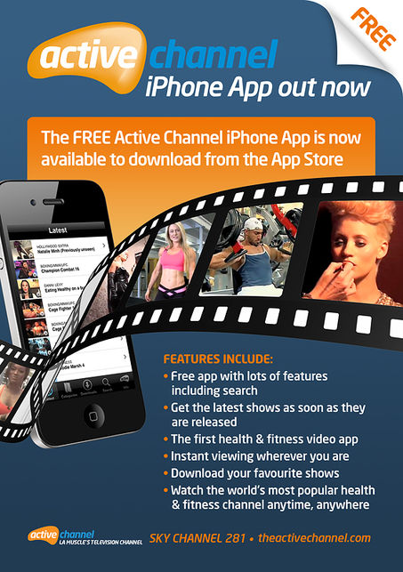 New Active Channel Iphone APP for FREE