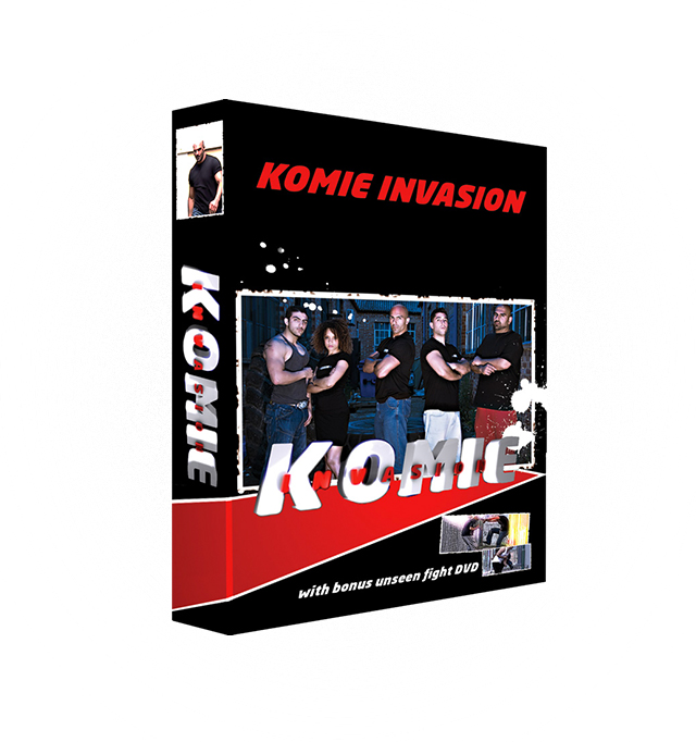 Komie Invasion DVD Komie Invasion DVD
