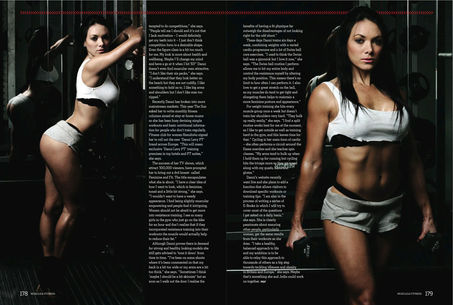 Danni Levy in Muscle & Fitness Danni Levy in Muscle & Fitness