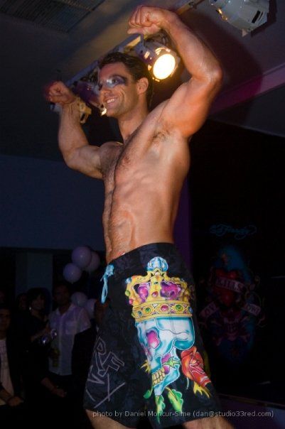 Simon Howard at the Ed Hardy Fashion Party