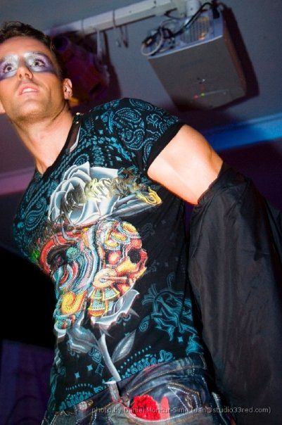 Simon Howard at the Ed Hardy Fashion Party
