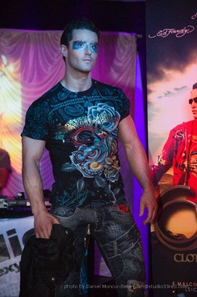 Simon Howard at the Ed Hardy Fashion Party