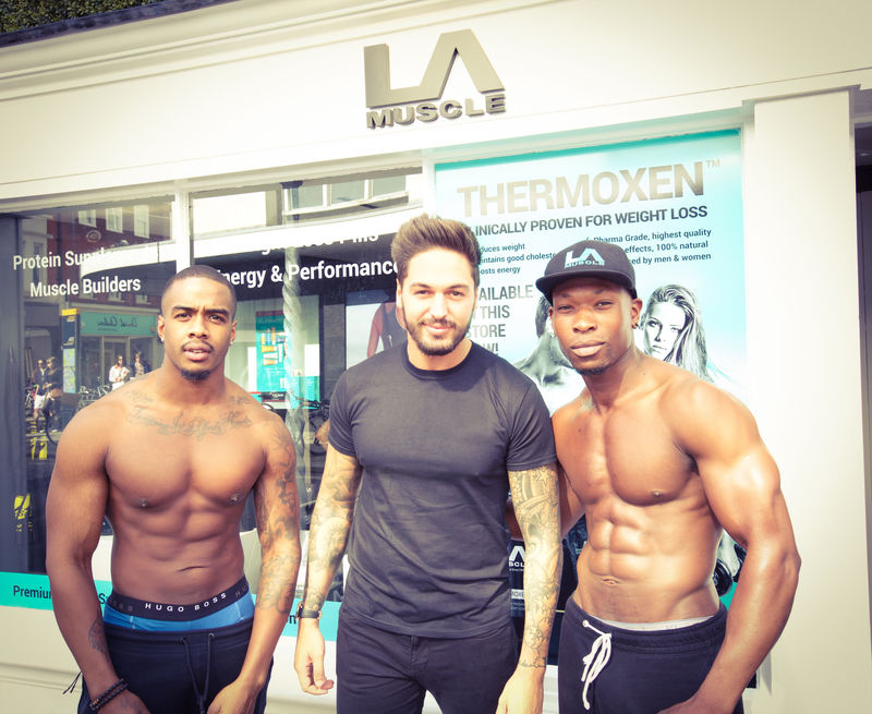 TV Star Mario Falcone at the LA Muscle Shop Richmond