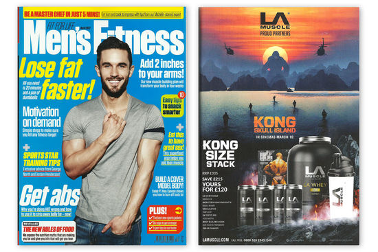 Kong: Skull Island feature in Men's Fitness Magazine Kong: Skull Island feature in Men's Fitness Magazine