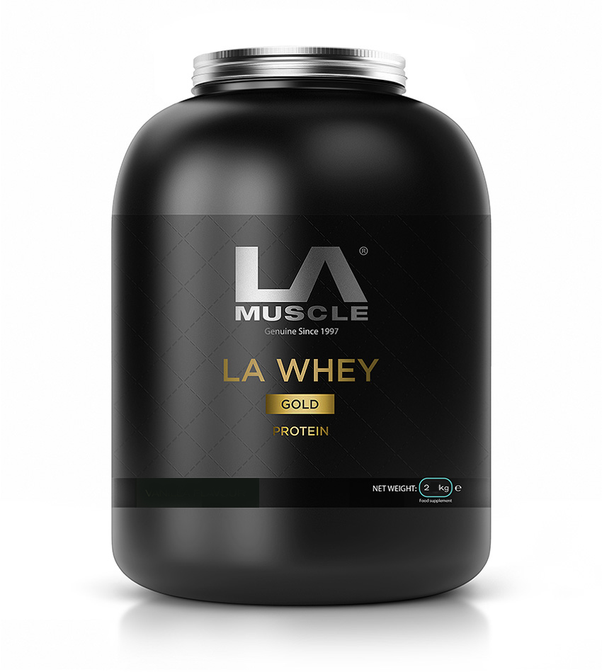 LA Whey Gold Premium Whey Protein Shake 50g Protein per serving LA Whey Gold Premium Whey Protein Shake 50g Protein per serving