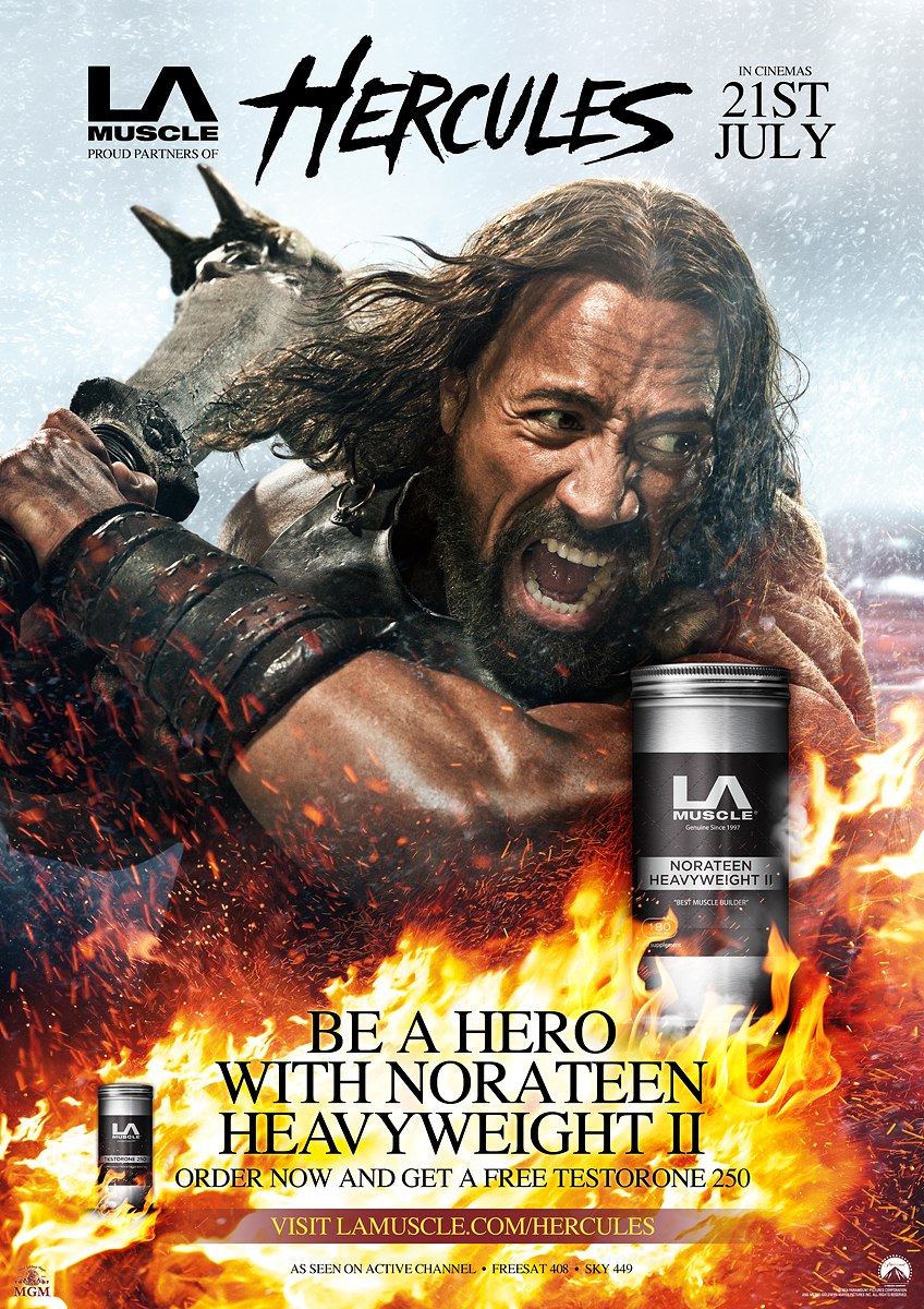 Official Partners of Hercules the movie
