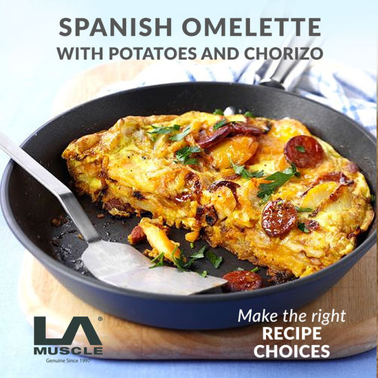 High Protein Spanish Omelette High Protein Spanish Omelette