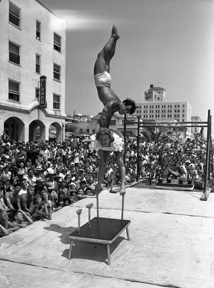 Venice Beach, Muscle Beach, Classic Photo Venice Beach, Muscle Beach, Classic Photo