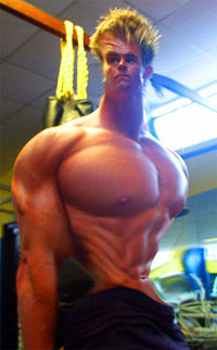 The bodybuilder look? The bodybuilder look?